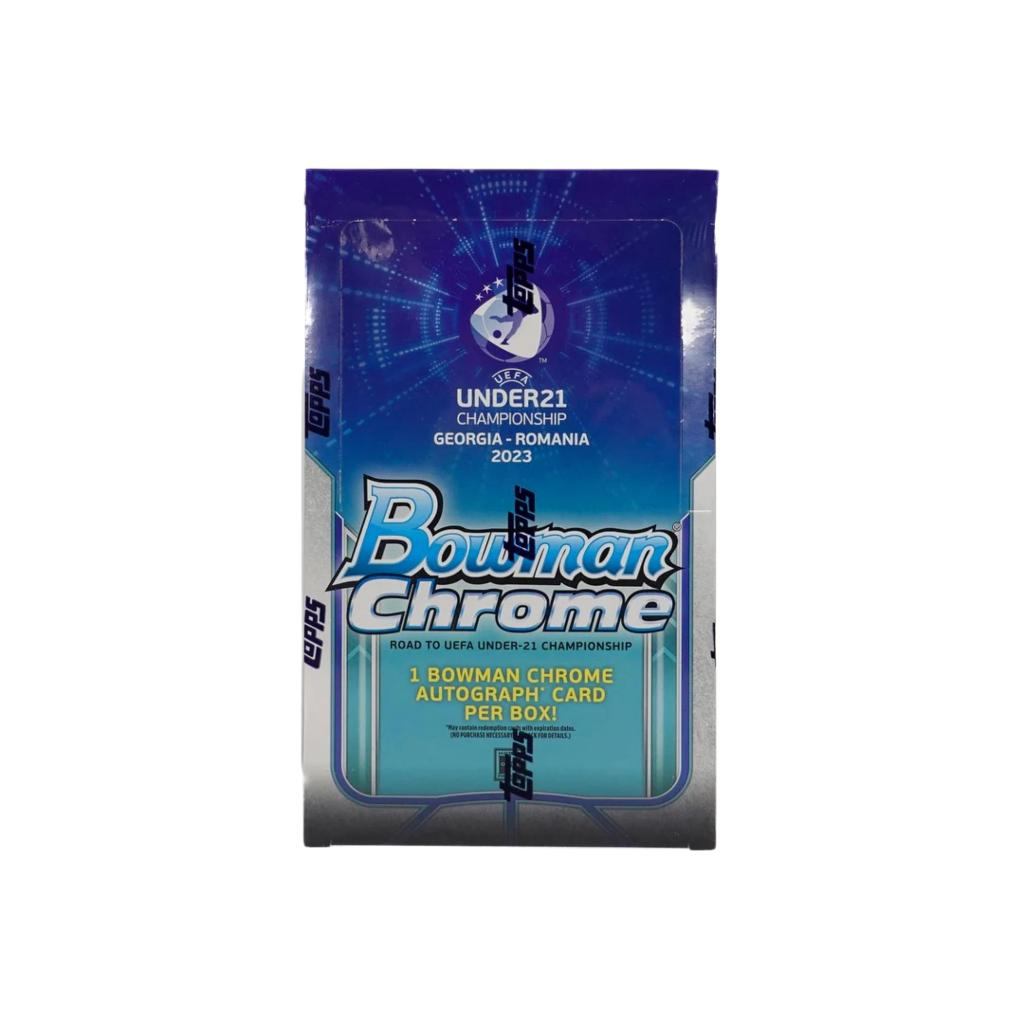 2023 Bowman Chrome Road to UEFA Under-21 European Championship Soccer Hobby Box