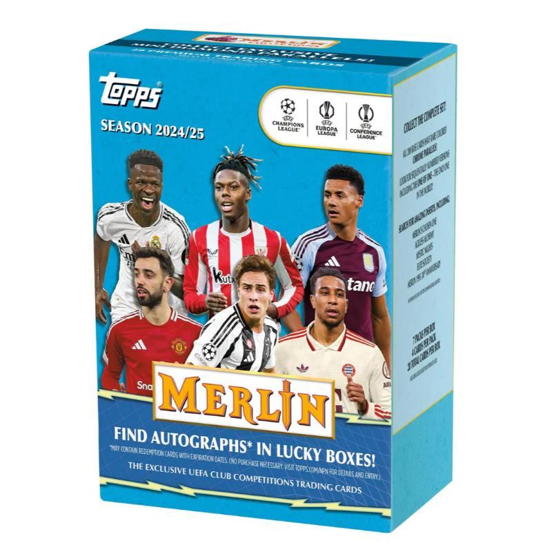 2024/25 Topps Merlin Soccer Blaster Box