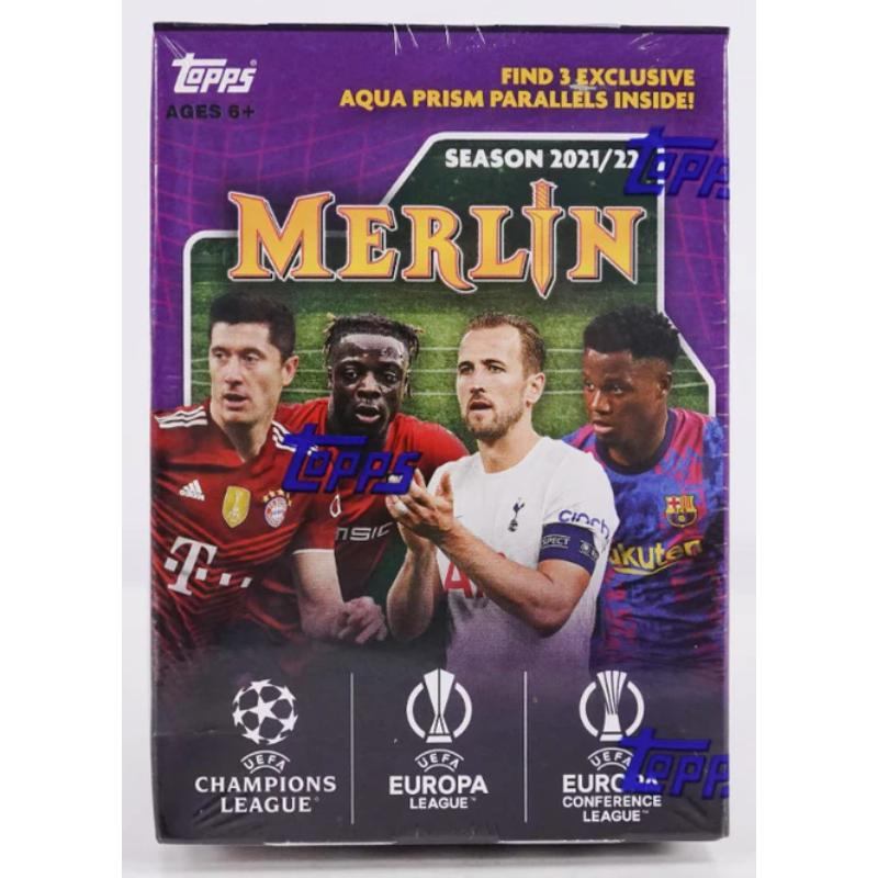 2021/22 Topps Merlin Soccer Blaster Box